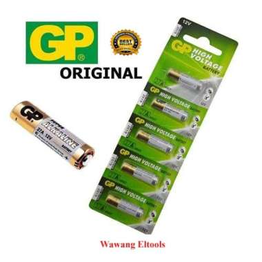 Baterai Alkaline GP 27A A27 27A 27 12v High Voltage bateray remote mobil