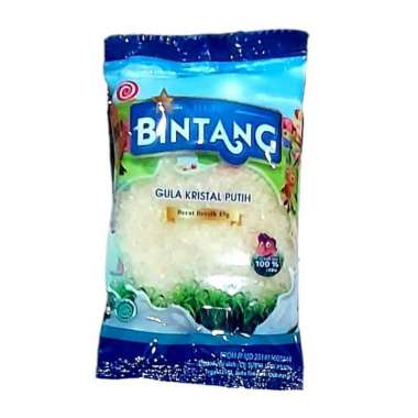 1 SACHET Gula Pasir SERIBU BINTANG 40 Gram Gula Putih Seribu Bintang