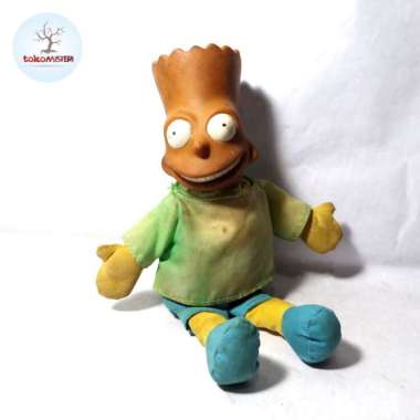 Boneka Bart Simpsons Jadul Kucel Vintage Klasik Antik Lawas Doll Toys