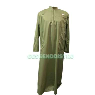 Gamis Pria Dewasa Gamis Toyobo Pria Terbaru Gamis pria Kancing Zipper Toyobo Premium maron L
