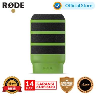 Rode WS14 Pop Filter for PodMic, PodMic USB Mikrofon Hijau