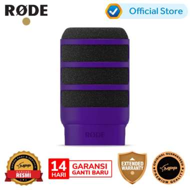 Rode WS14 Pop Filter for PodMic, PodMic USB Mikrofon Ungu