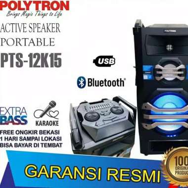 speaker aktif bluetooth polytron PTS 12K15