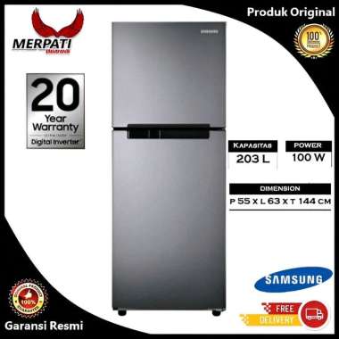 SAMSUNG RT19M300BGS KULKAS 2 PINTU DIGITAL INVERTER 203L RT19M300BG-S