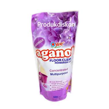 YURI Aganol Pembersih Lantai 600 ml Lavender