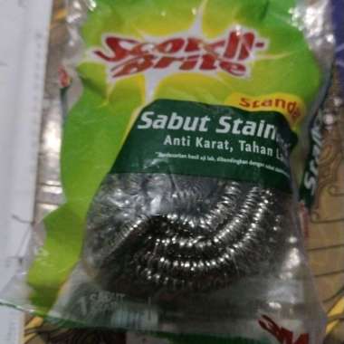 Serabut stainless SCOTCH BRITE