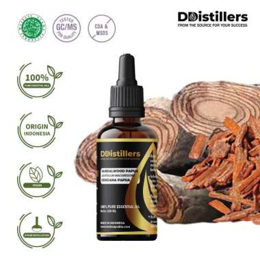 Sandalwood Papua / Cendana Essential Oil Pure 100%, 50-100ML 100 ML