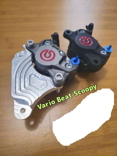 Kaliper brembo 2p vario beat scoopy disc 260mm set bracket original italy
