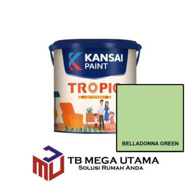 Kansai Paint Tropic Belladonna Green 5 Kg | Cat Tembok Interior