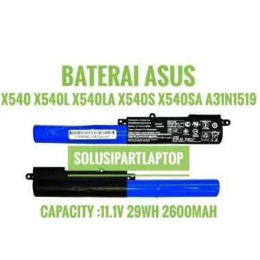 Baterai Laptop Asus X540 X540LJ X540LA X540SC X540YA X540SA X540