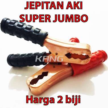 Jepitan Aki / Penjepit Accu Buaya Tembaga Jumbo