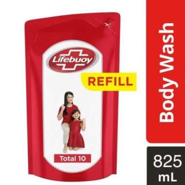 Lifebuoy Sabun Cair Total 10 Reffil 825ml