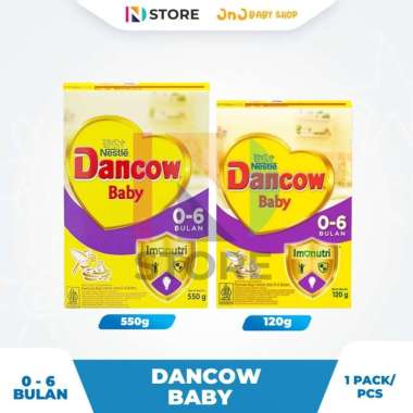 Dancow Baby 0-6 Bulan Kemasan 120g dan 550g DC BABY 0-6 B 120G