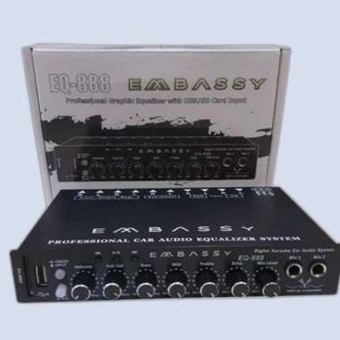 Preamp Parametrik Embassy EQ-888 USB Mic Bluetooth