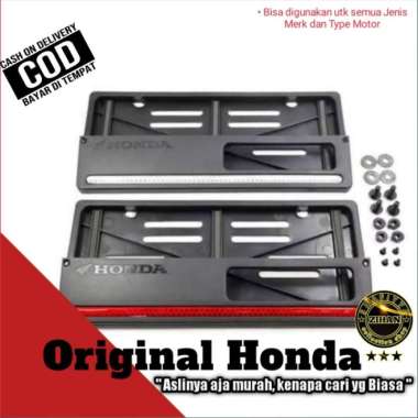 tempat plat nomor motor Original Honda-Obral murah Model 2023