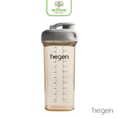 Botol Minum Susu Anak Bayi - Hegen PCTO 11oz Drinking Bottle PPSU 330 ml Grey