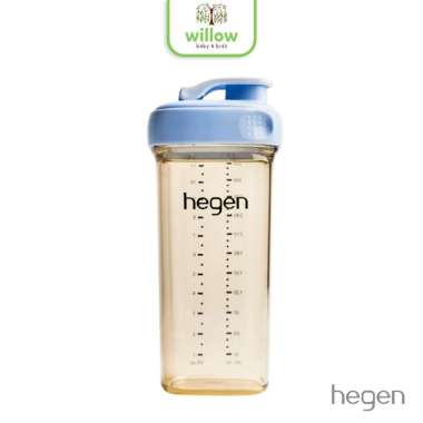 Botol Minum Susu Anak Bayi - Hegen PCTO 11oz Drinking Bottle PPSU 330 ml Blue