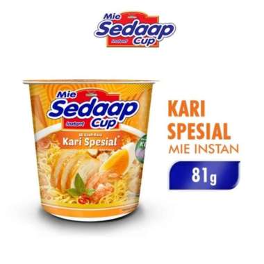 Sedaap Cup Mie Instan Kari Spesial