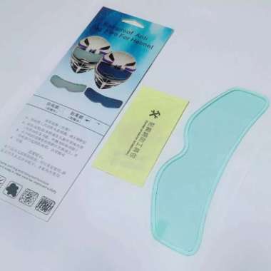 ANTI AIR HUJAN ANTI EMBUN HELM CEMBUNG STIKER KACA FILM HELM KABUT anti rain/hujan