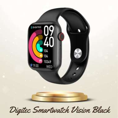 Jam Tangan Digitec Smartwatch Vision Original Hitam