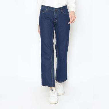 2nd RED Celana Denim Panjang Straight Kaki Basic Jeans Wanita 272202 M