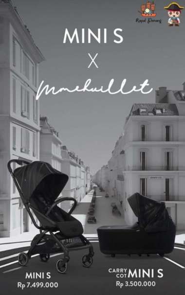 Easywalker Mini Buggy S x Mmehuillet - Sutton Grey