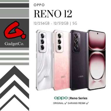 Oppo Reno 12 5G 12/256GB Garansi Resmi Astro Silver