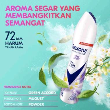 Rexona Women Free Spirit Deodorant Spray 135 ml