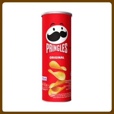 PRINGLES Original Keripik Kentang Potato Chips Original 102 Gram