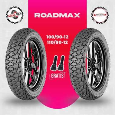 Paket Ban Motor New Scoopy ZENEOS ROADMAX 100/90 - 110/90 Ring 12