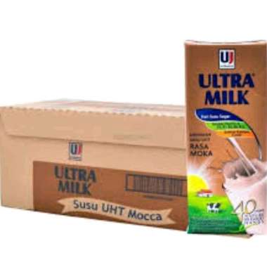 Promo Harga Ultra Milk Susu UHT Moka 200 ml - Blibli