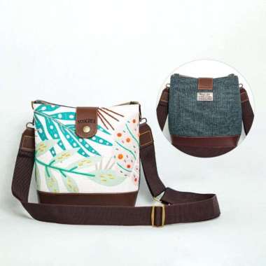 Tas Selempang Wanita Multifungsi Marawa Handmade Nara Series - Grama