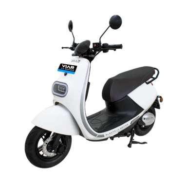 Viar New Q1L Sepeda Motor Listrik [OTR Jabodetabekser] Snow White Bogor