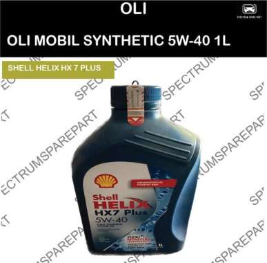 OLI MOBIL SHELL HELIX HX7 PLUS SYNTHETIC 5W-40 1L BENSIN