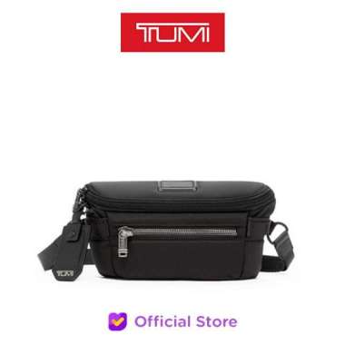 TUMI Alpha Bravo Classified Waist Pack Bag - Black