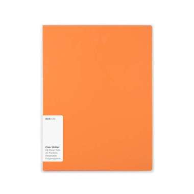 Document Map File Dokumen Keeper Clear Holder Display Book Daiichi DPR Orange - FC-40