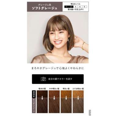 LIESE bubble hair color pewarna rambut bubble foam original SOFT GREIGE