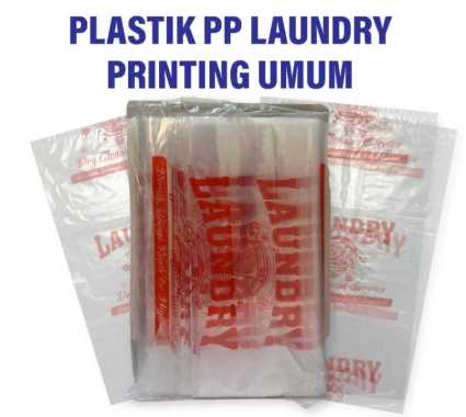 PLASTIK PP LAUNDRY UMUM BIRU/ Plastik Laundri Sablon / PP printing Sablon 1KG SABLON PRINT UMUM KILO