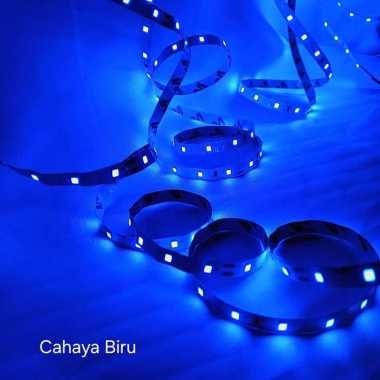 Lampu Strip LED SMD 2835 12v 5 Meter IP 33 60 LED Indoor Cahaya Biru