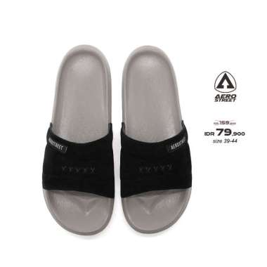 Aerostreet 39-44 Garnet Khaki Hitam - Sandal Selop B1AAA 44