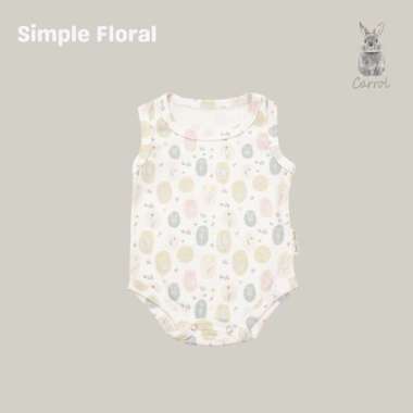 CB Sleveless Jumper Boats n Bunnies Collections - Jumper Kutung Bayi Simple Floral 6-9m