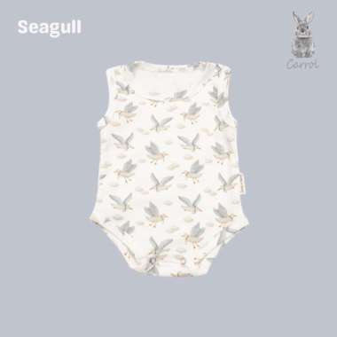 CB Sleveless Jumper Boats n Bunnies Collections - Jumper Kutung Bayi Seagull 3-6m