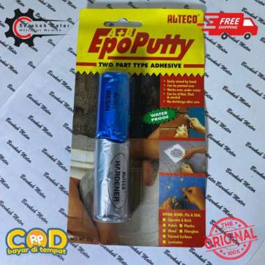 LEM KAPAL KUAT EPO PUTTY PORTING LEM KAPAL WATER PROOF ALTECO