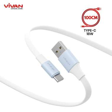 VIVAN Kabel Data Type C Fast Charging SC II 30CM 100CM 200CM 18W Type C 100CM SC