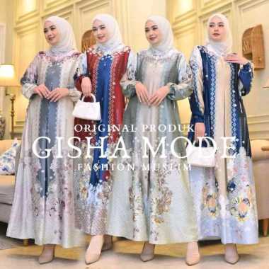 Gamis Medinna silk premium gamis bunga gamis silk dress muslim baju muslim wanita dress muslimah gam