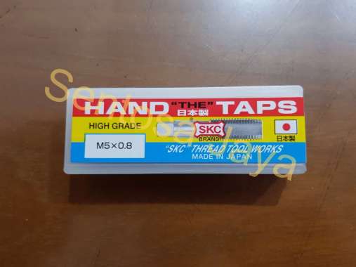 SKC Hand Tap / Mata Tap Drat / Alat Pembuat Drat / Mata Bor Drat M5 x 0,8