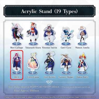 hololive English IRyS ENigmatic Recollection Acrylic Stand