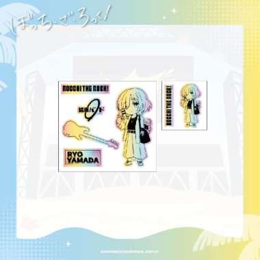 Yamada Ryo Summer Music Festival Series Q Version Character Waterproof Sticker - Bocchi the Rock 6