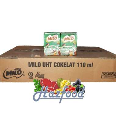 Susu UHT Milo 110 Ml Susu Milo Cokelat Milo Kotak Nestle Susu Kotak ( 110ml x 36 Pcs )
