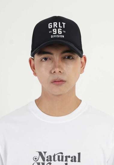 Greenlight Men's Trucker Hat Polyester Gimma OL-C131224 Black